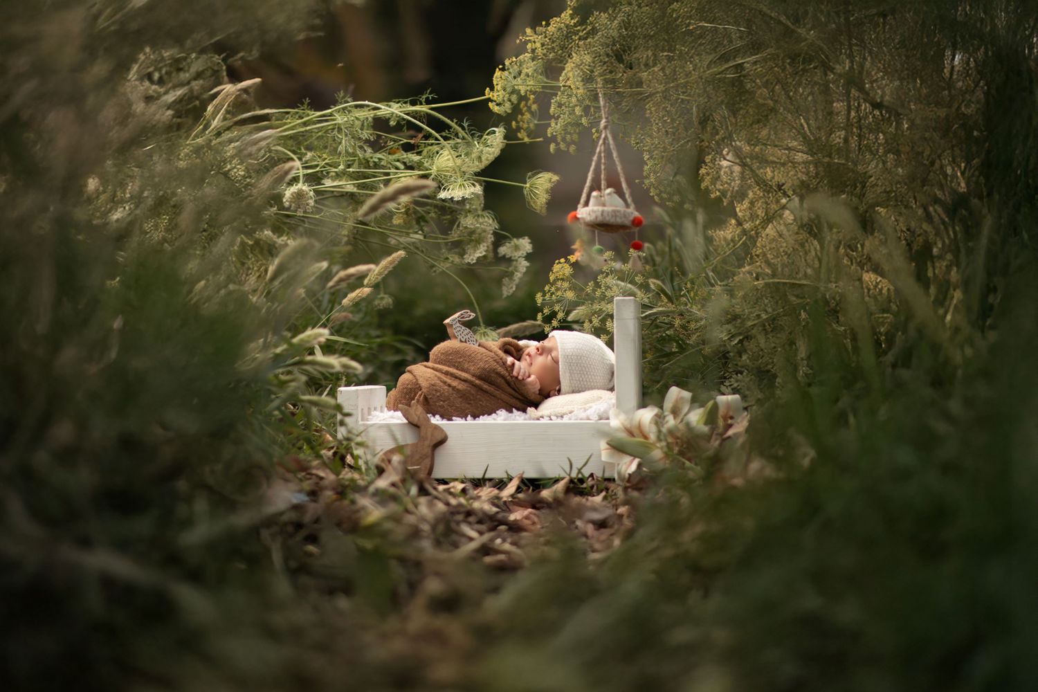 Cute new born baby photoshoot with teddy bear props – Impresio Studio