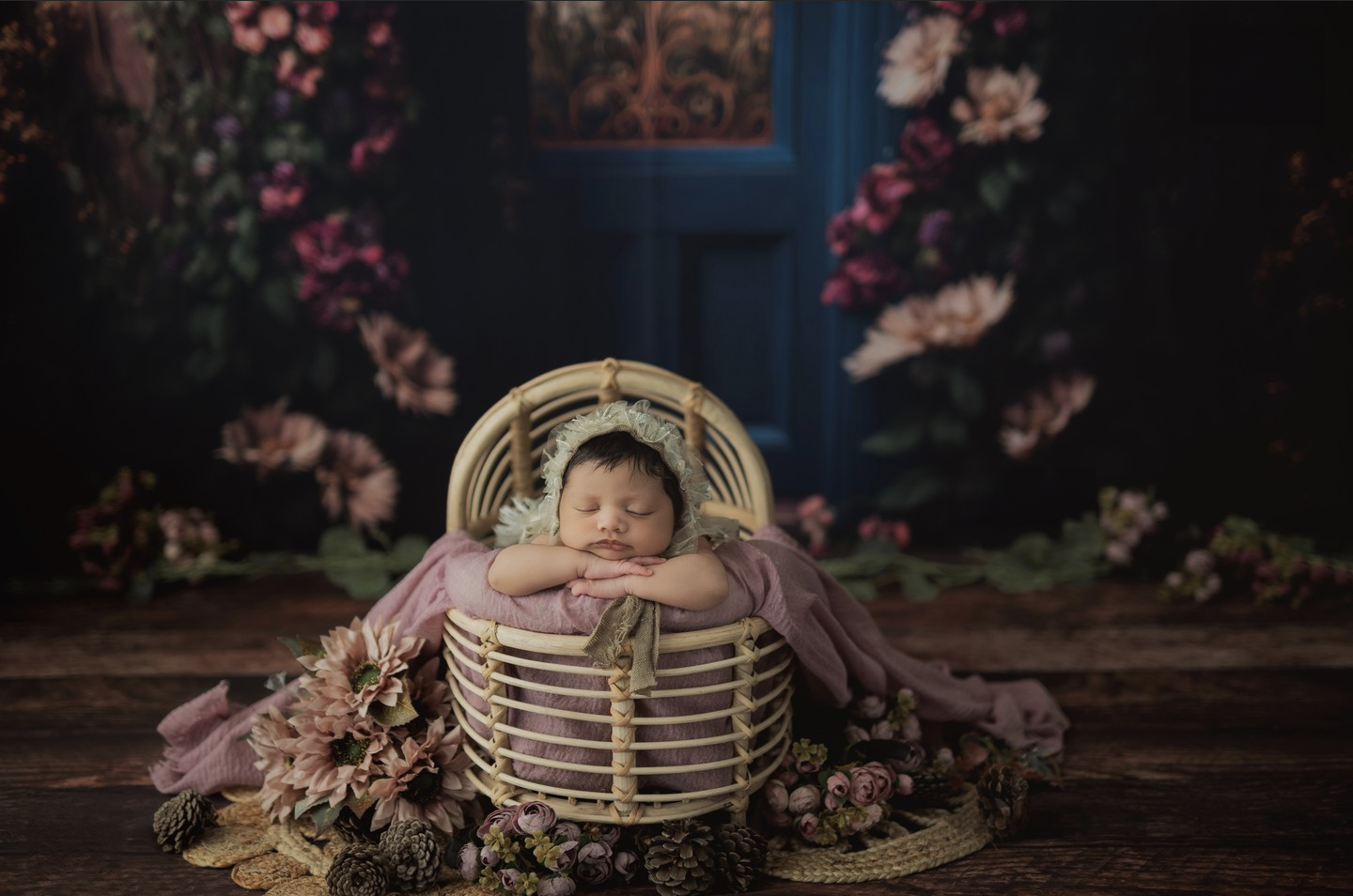 Candid newborn baby photography with natural expressions – Impresio Studio