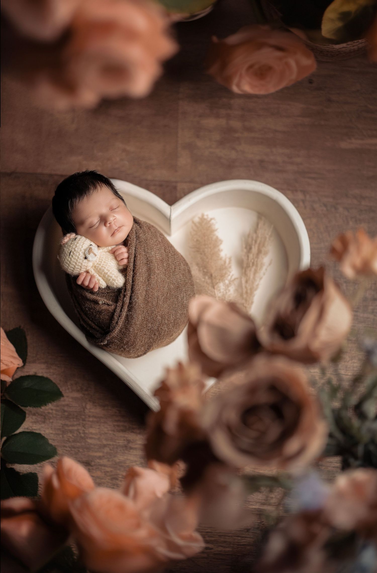 Dreamy newborn baby photoshoot setup – Impresio Studio