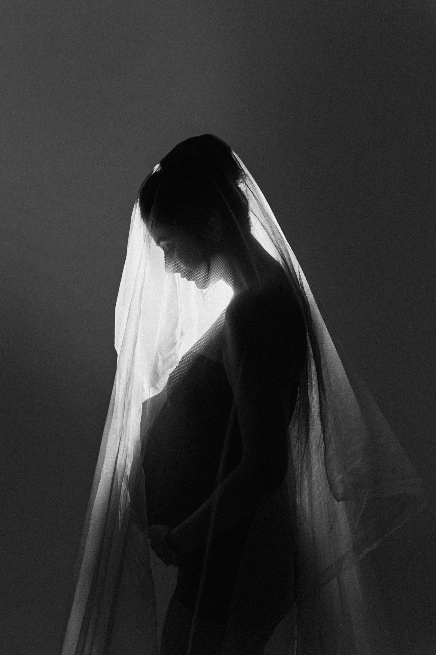 Studio maternity shoot near me with premium lighting – Impresio Studio