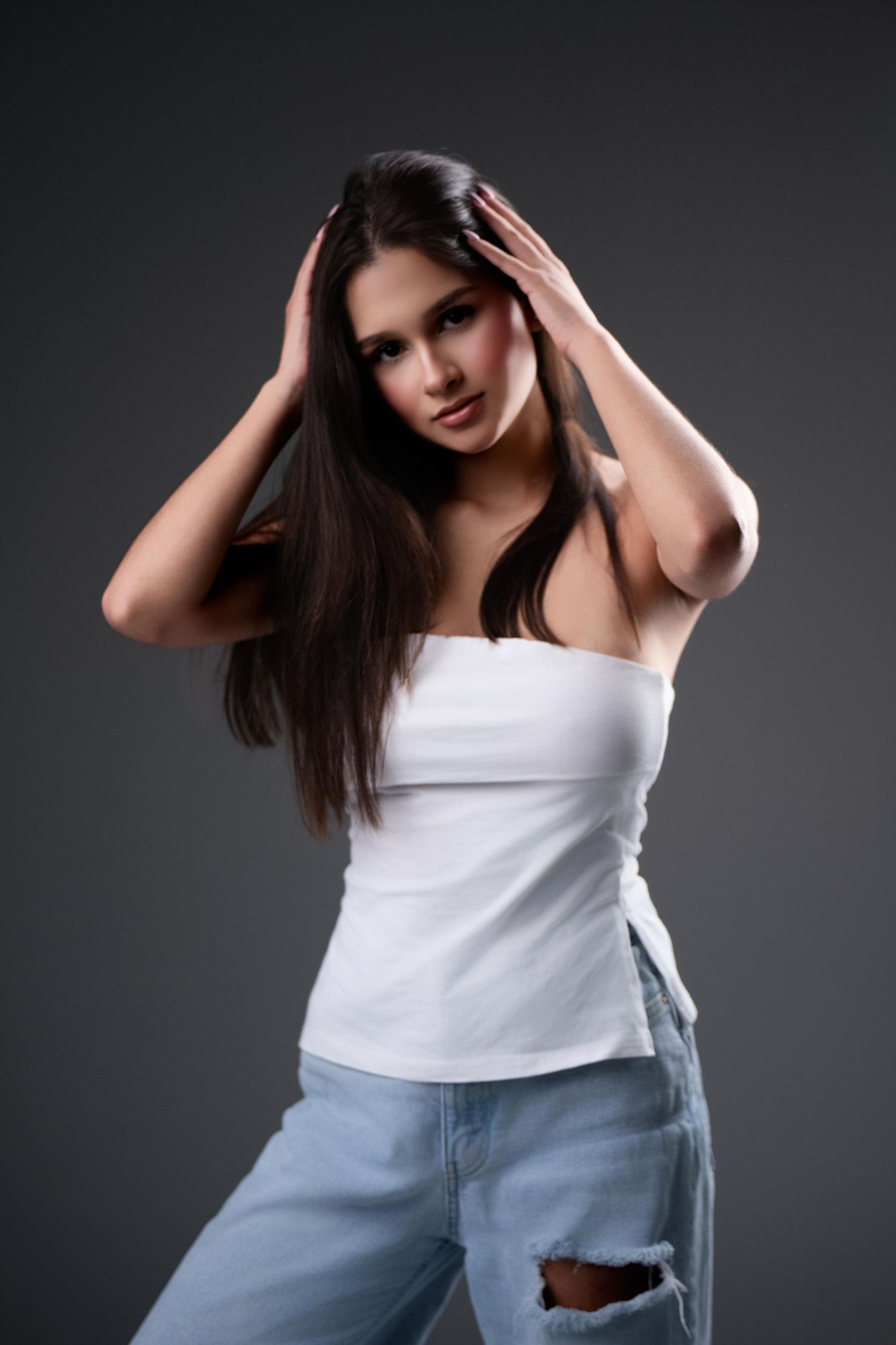Model portfolio sessions—striking poses, pro lighting, and editorial-style shots to stand out.