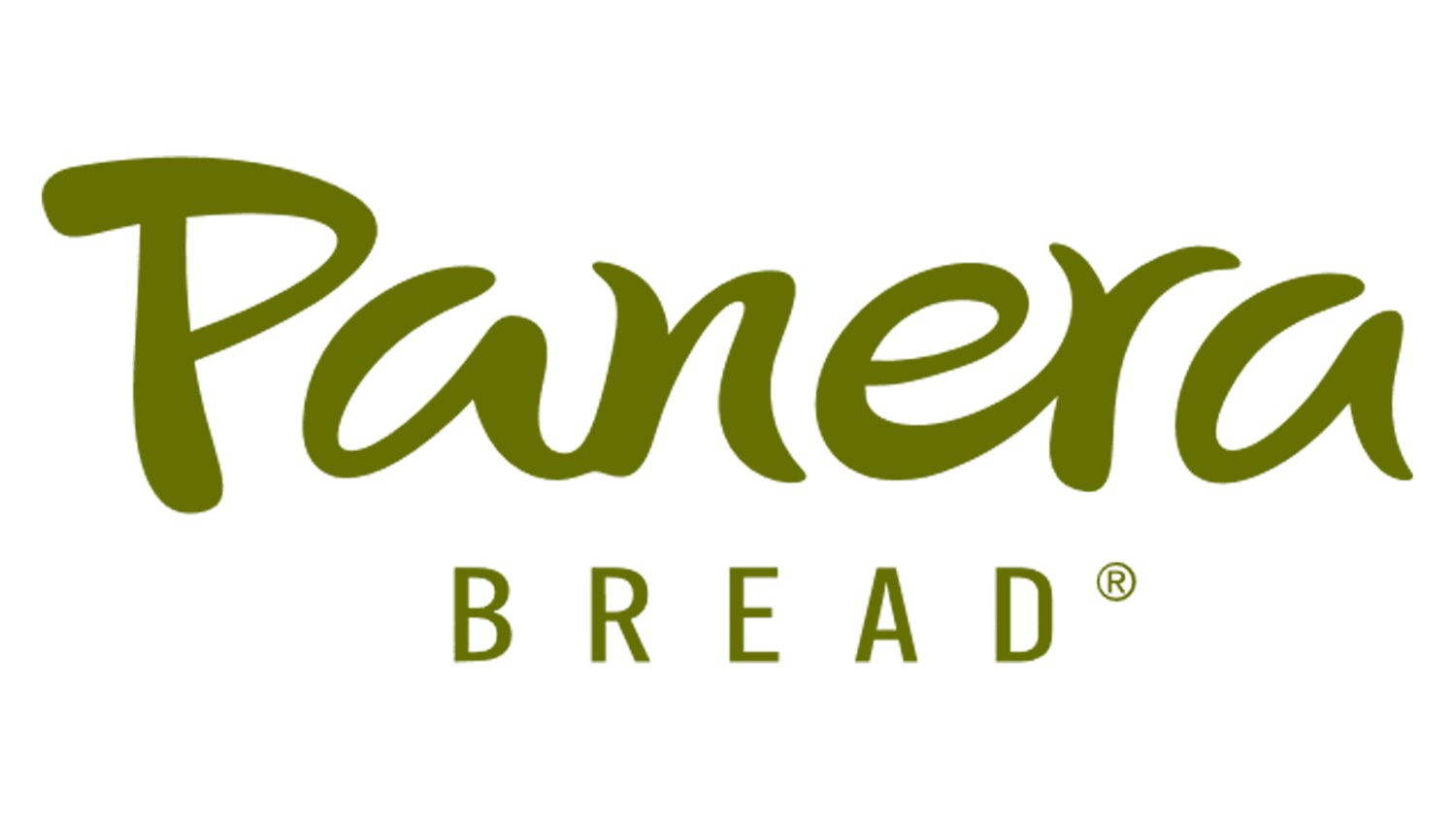 The Panera Bread company logo featuring green text and a stylized wheat symbol on a white background.
