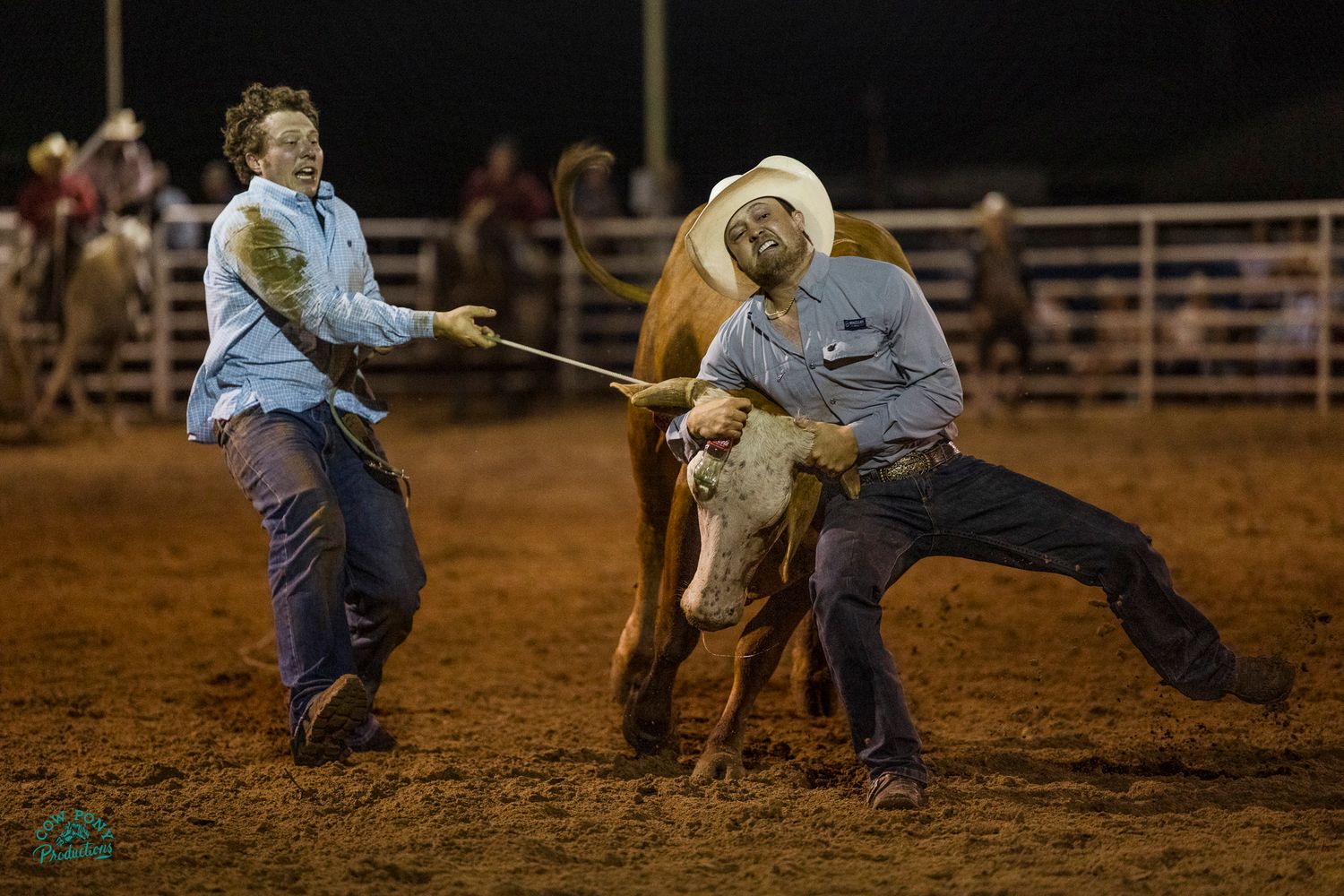 Worlds Richest Wild Cow Milking at the Teague Texas 4th Of July Rodeo