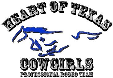 Heart Of Texas Cowgirls Professional Rodeo Team Logo