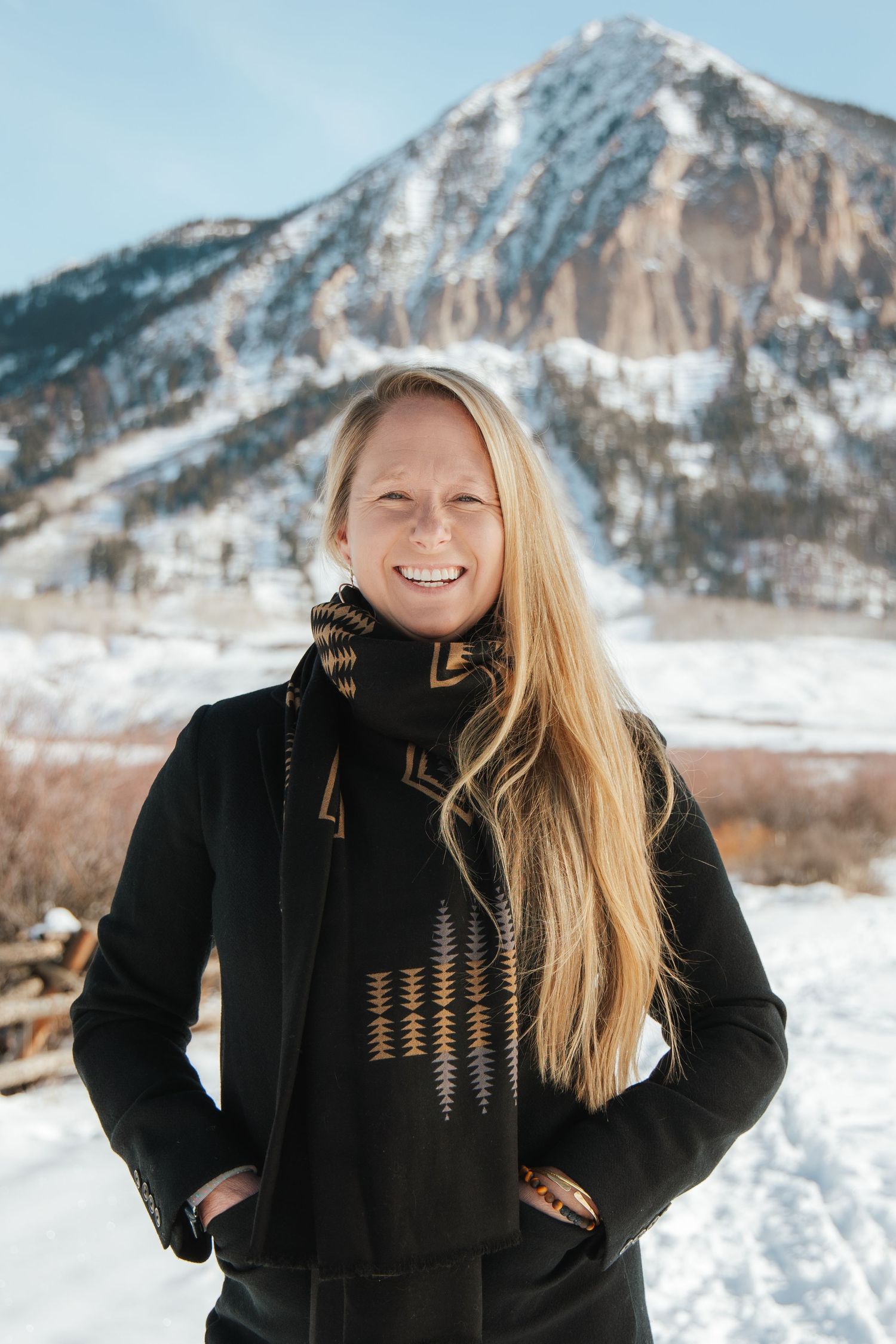 Real estate headshot Crested Butte Colorado. Portrait photography