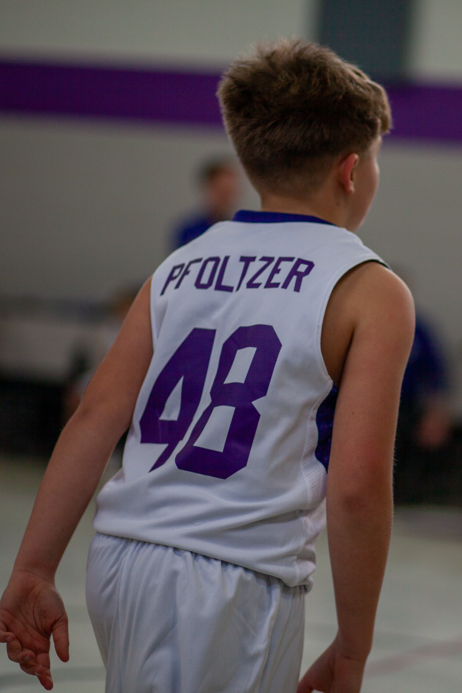 Connor hooping it up