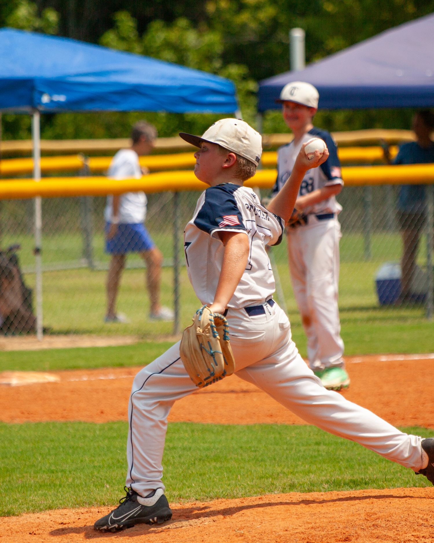 Connor pitching