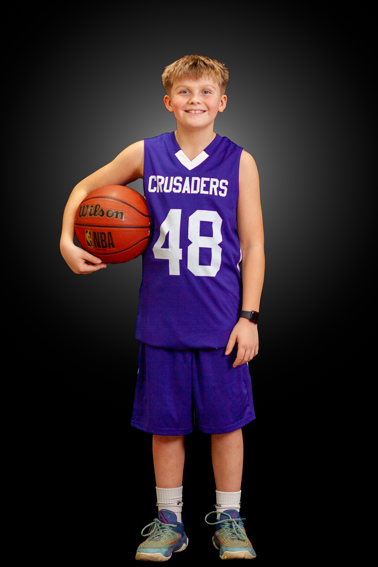 Connor's basketball photo