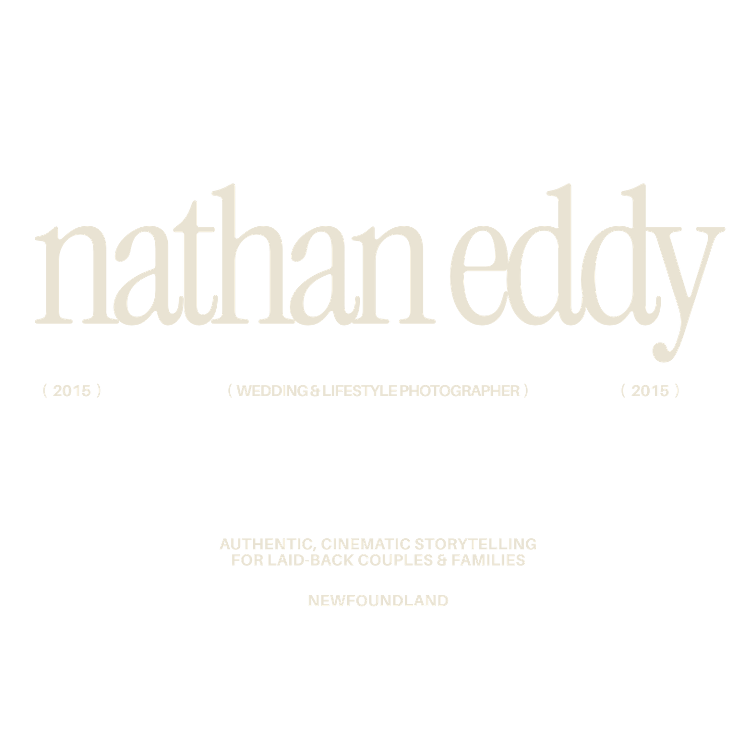 Three identical business logos with text and design elements arranged horizontally on a white background.