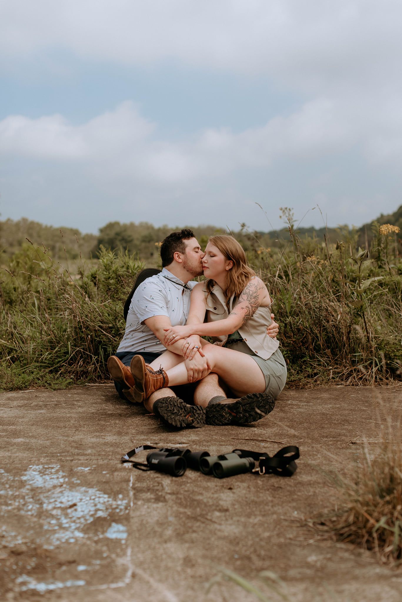 Engagement and couples photography in the Ohio Valley by Miranda Nicole Photo + Video, capturing authentic love and natural connection.