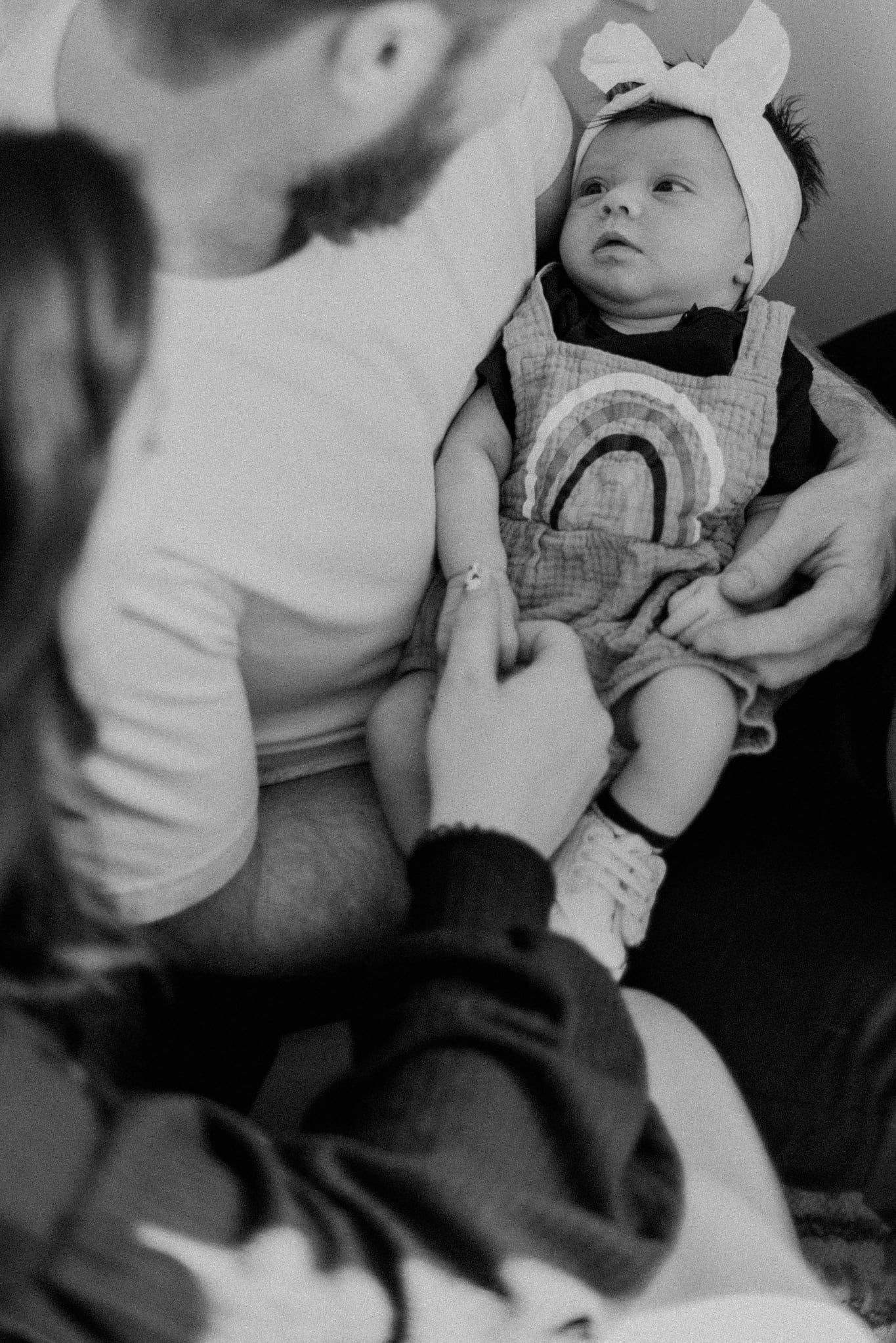 Newborn photos in Wheeling WV by Miranda Nicole Photo + Video, capturing precious early moments with warmth, care, and timeless style.