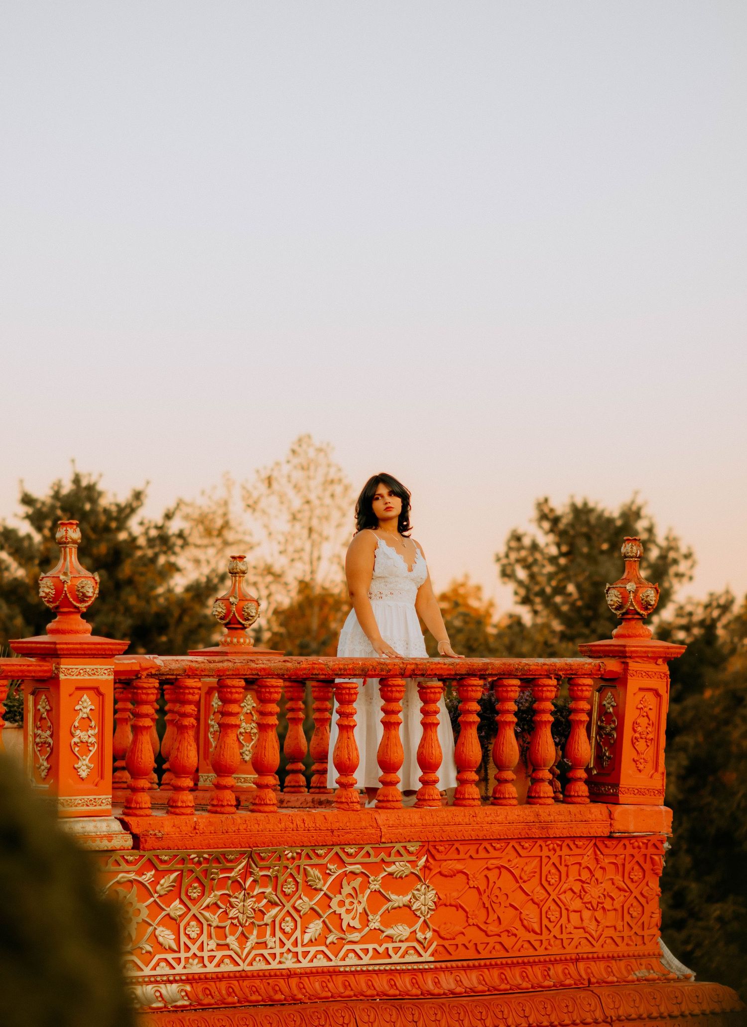 Outdoor senior photos in Wheeling WV by Miranda Nicole Photo + Video, capturing relaxed, natural portraits in beautiful scenic locations.