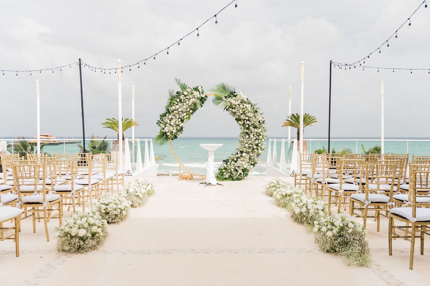 wedding at Playacar palace