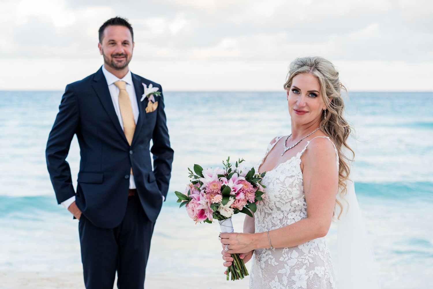 Sandos Cancun wedding