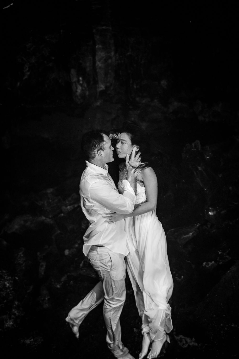 tulum cenote underwater photoshoot