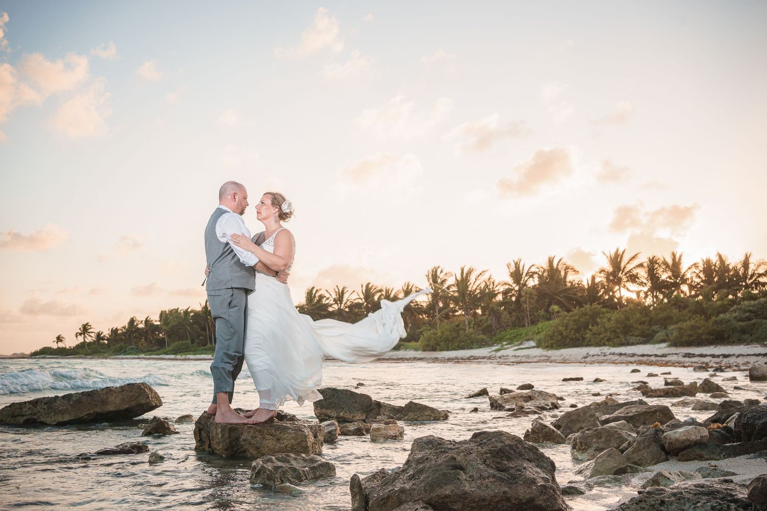 Wedding at dreams tulum resort