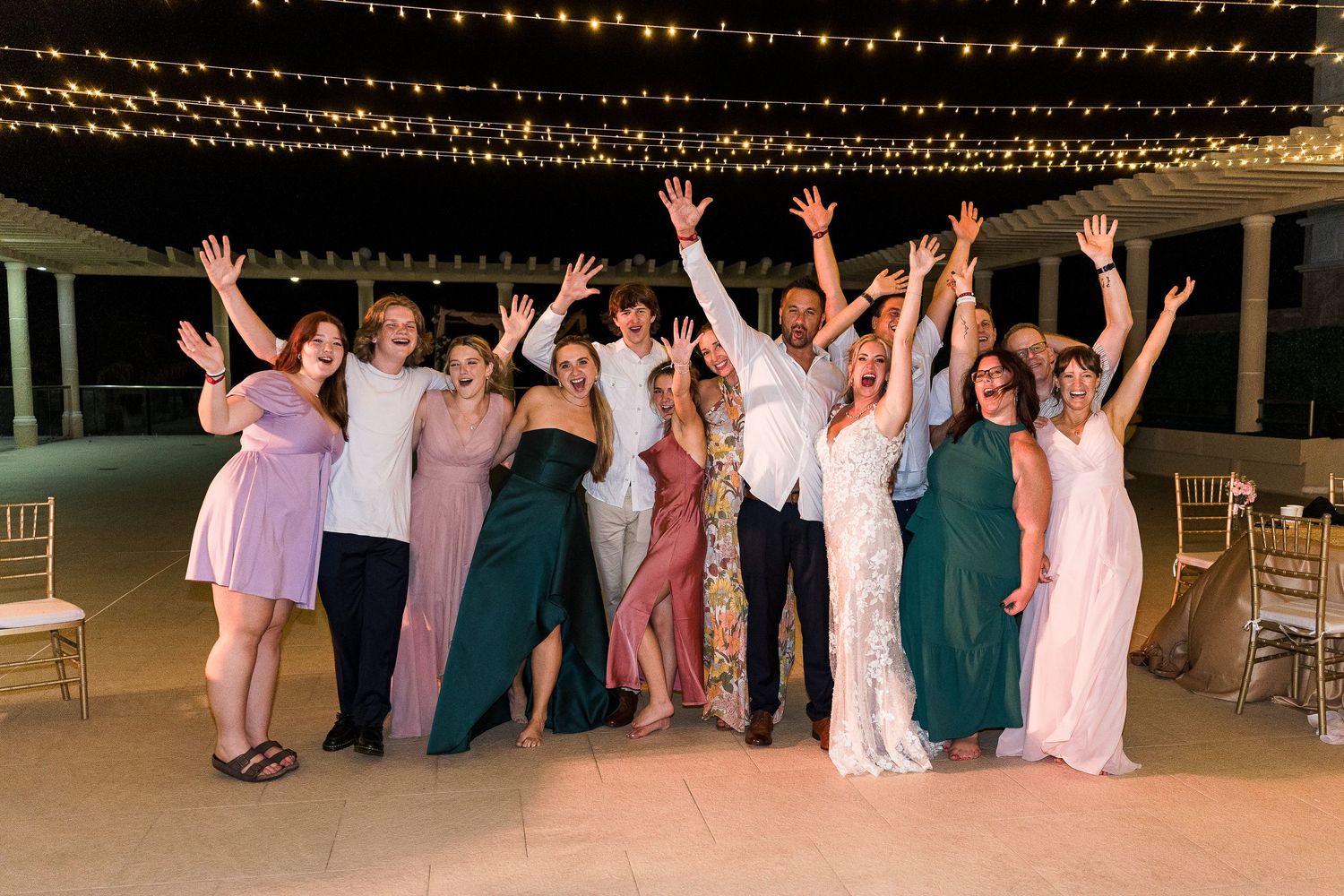 Sandos Cancun wedding