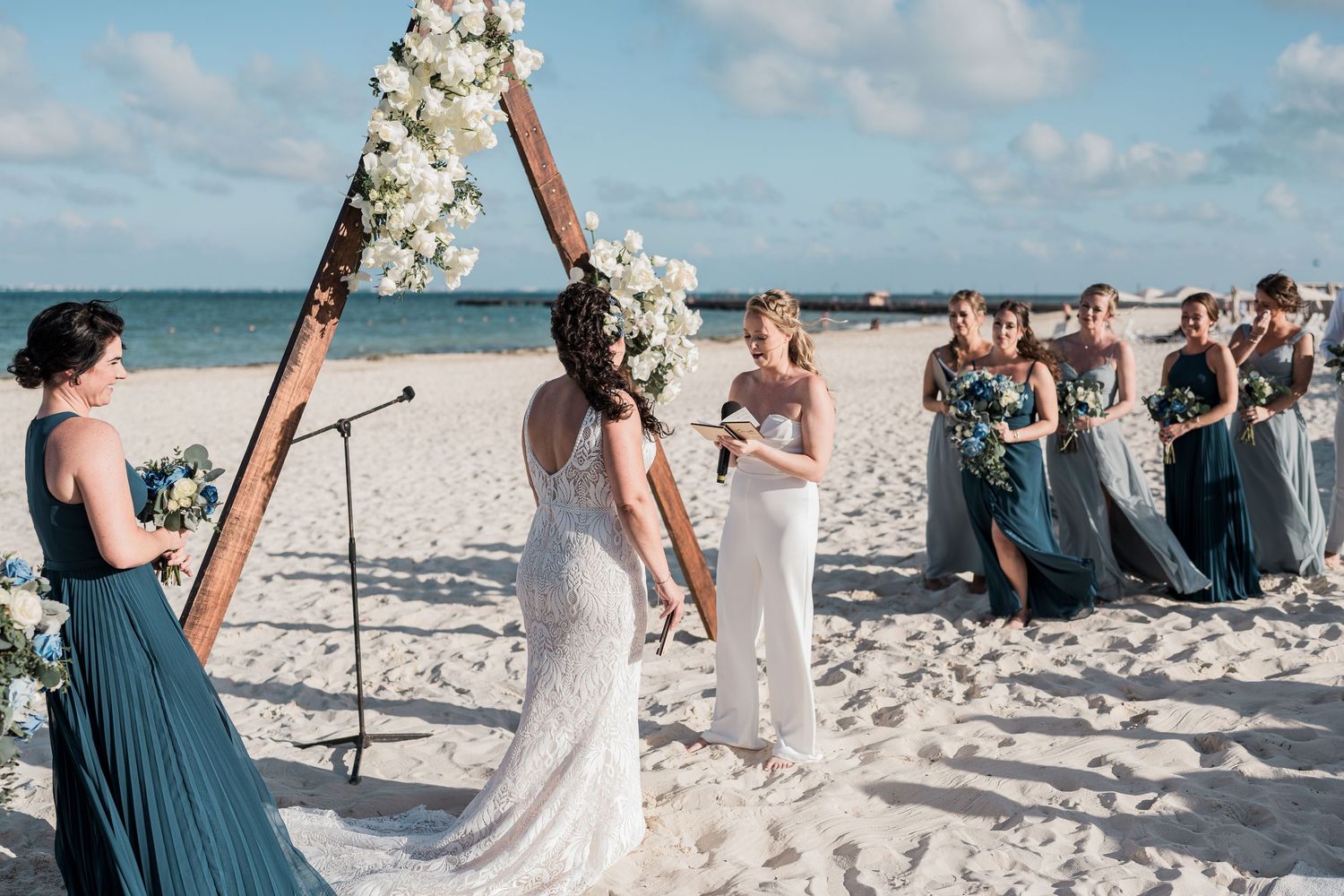 wedding at dreams playa mujeres