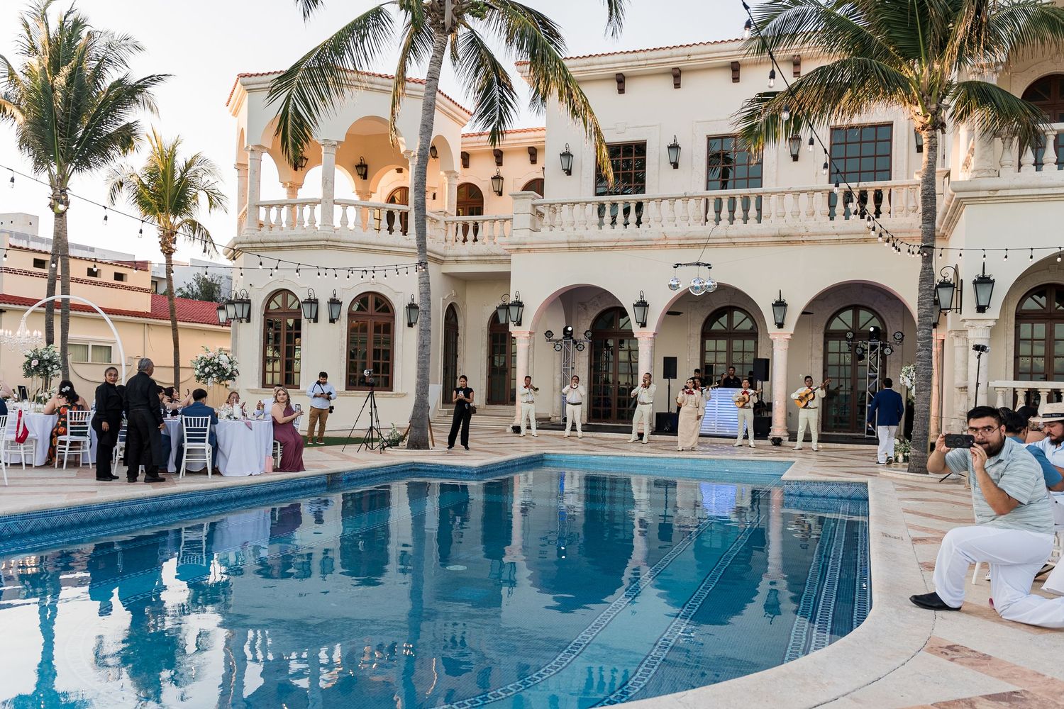 wedding at villa la joya