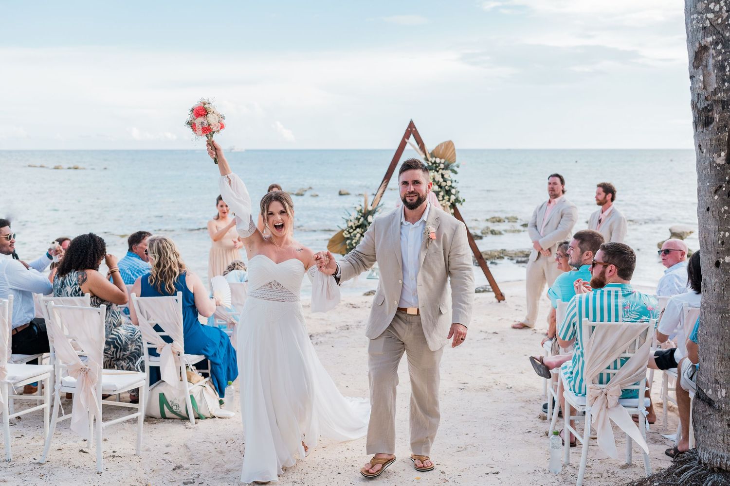 wedding at Barceló Maya grand resort cancun wedding photographer