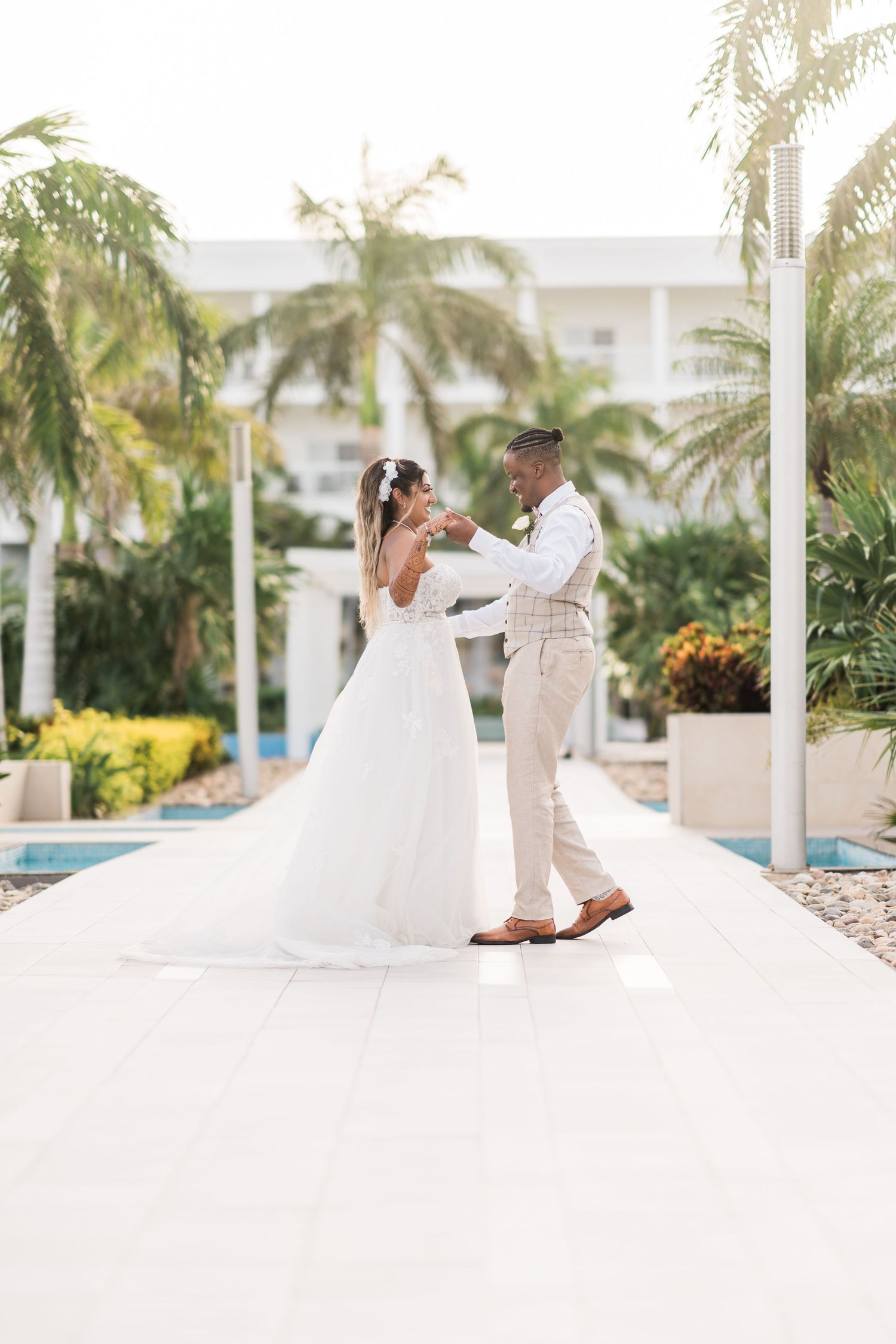wedding at riu palace costa mujeres