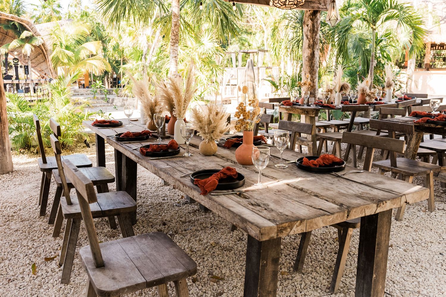 vesica tulum wedding reception