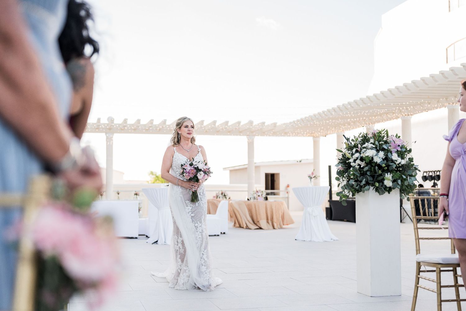 Sandos Cancun wedding