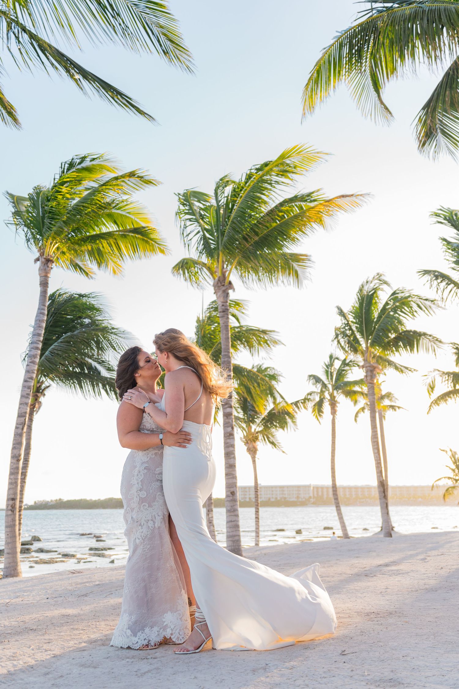 Barceló Maya Palace wedding brides photoshoot