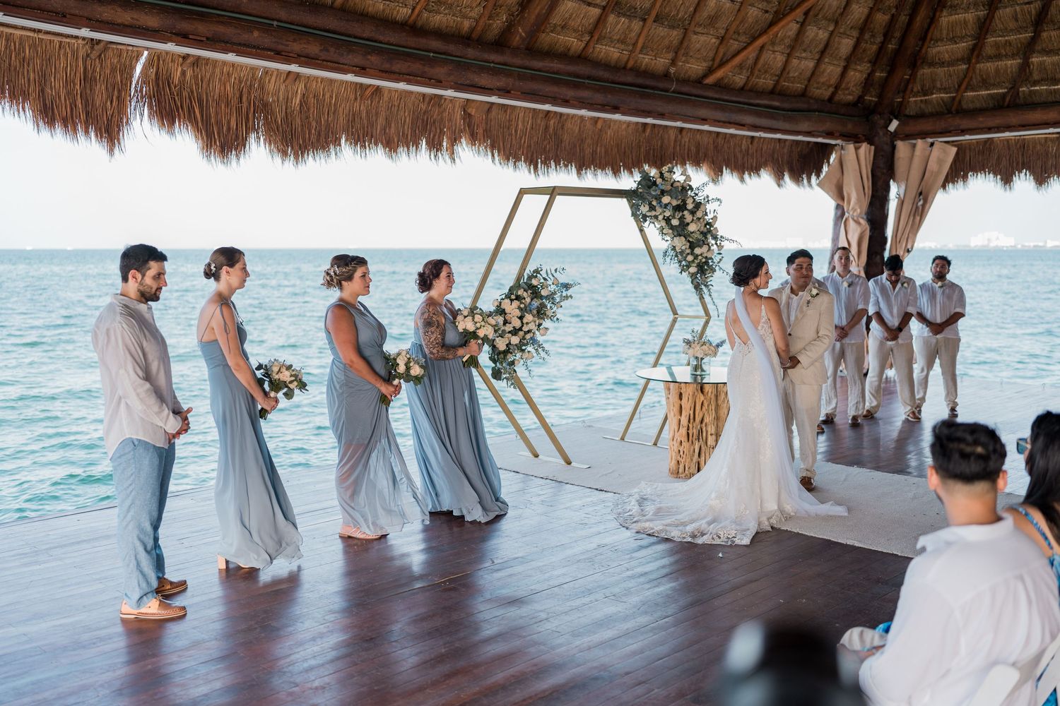 Dreams Vista Cancun Resort & Spa wedding ceremony