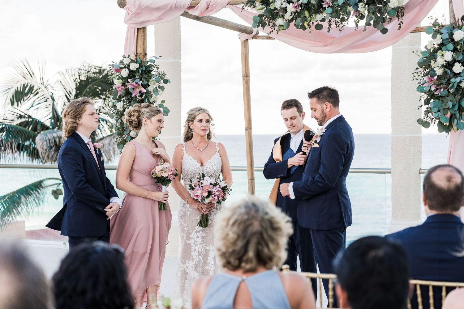 Sandos Cancun wedding