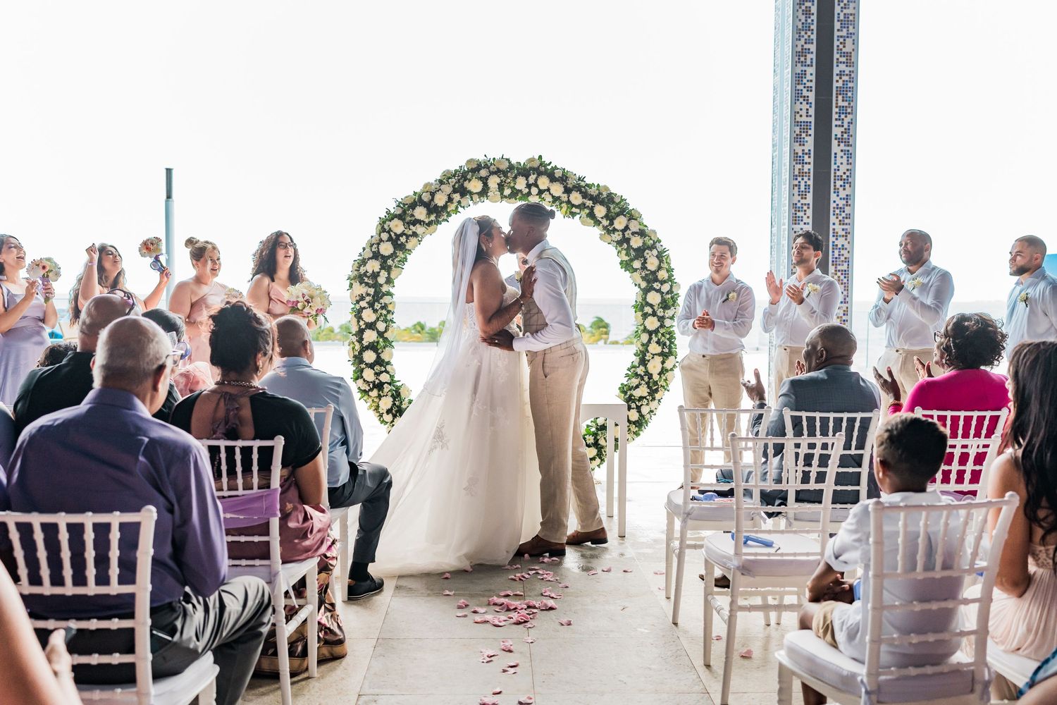 wedding at riu palace costa mujeres