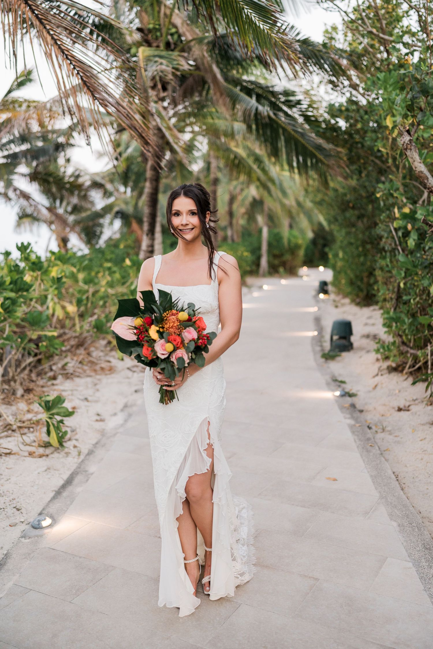 riviera Maya wedding photographer bride portrait - riviera Maya wedding photographer and filmmaker