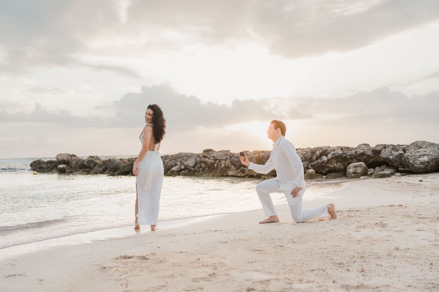cancun marriage proposal photographer