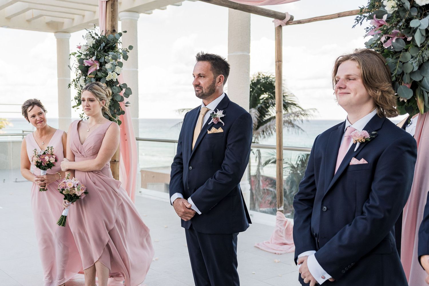 Sandos Cancun wedding
