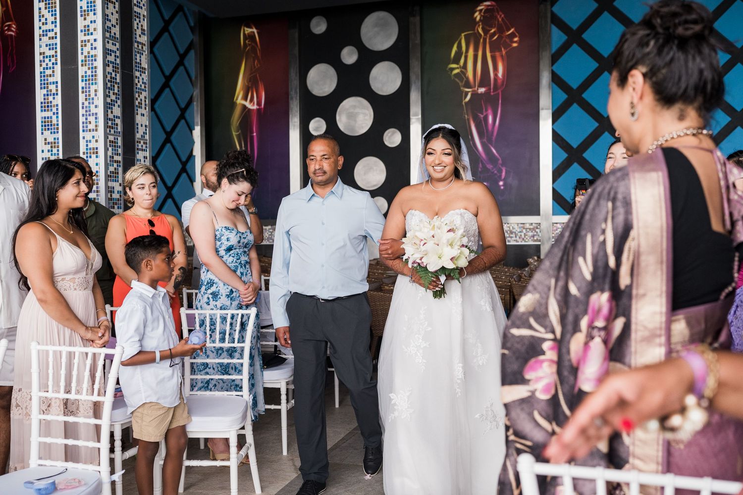 wedding at riu palace costa mujeres