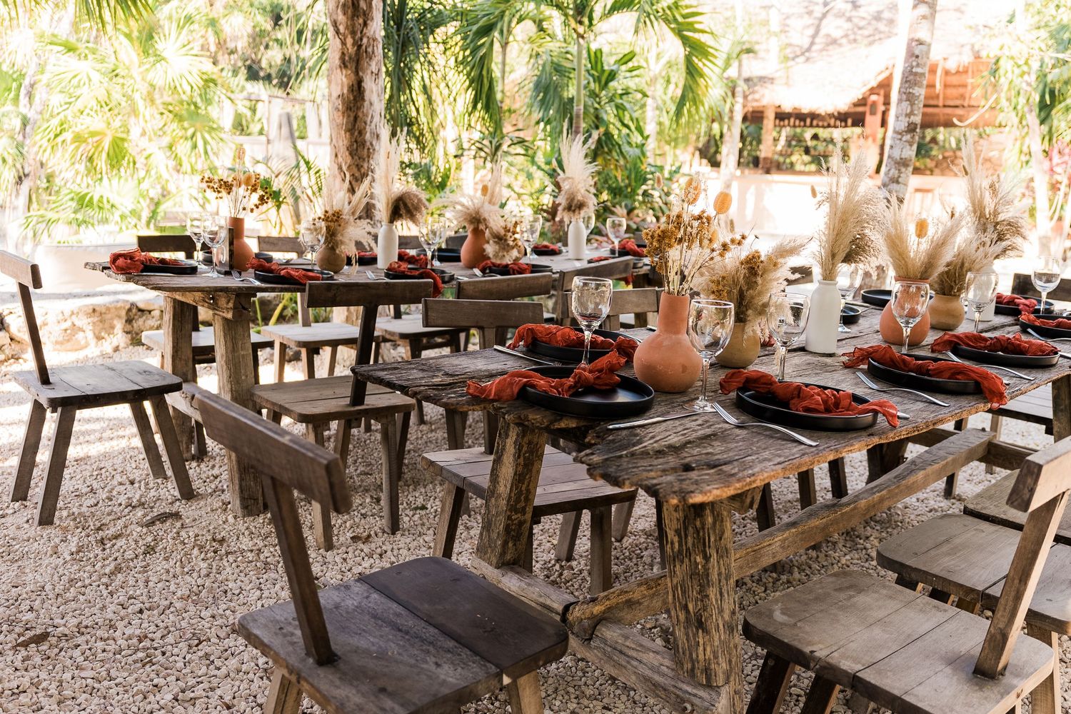 vesica tulum wedding reception