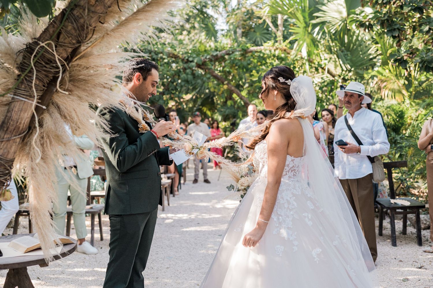 vesica tulum wedding ceremony