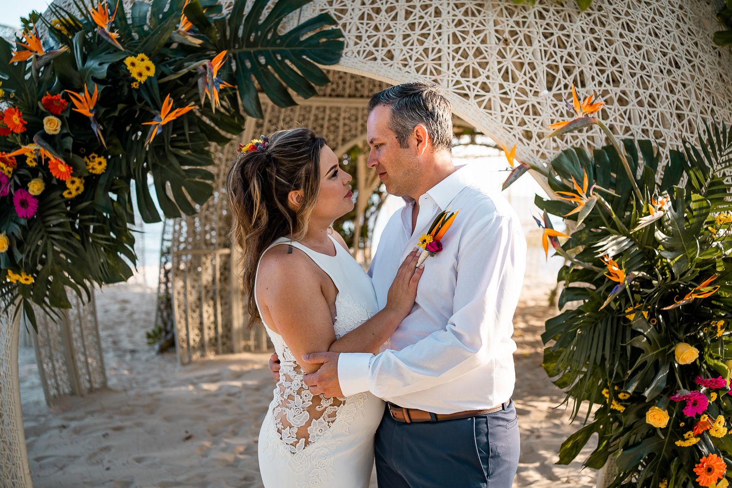 Sandos caracol eco resort wedding