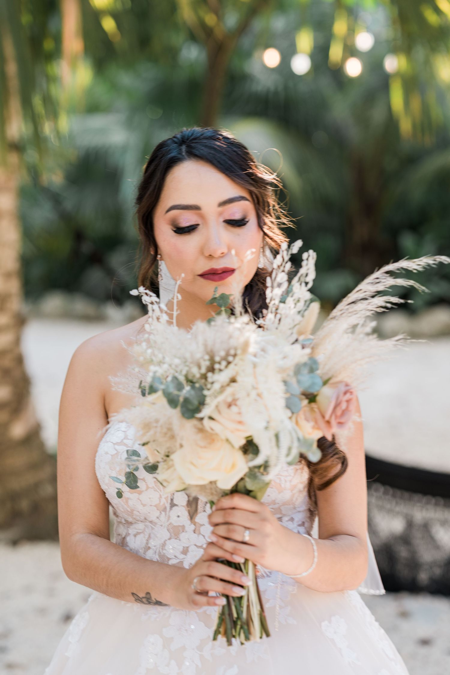 vesica tulum wedding couple photos