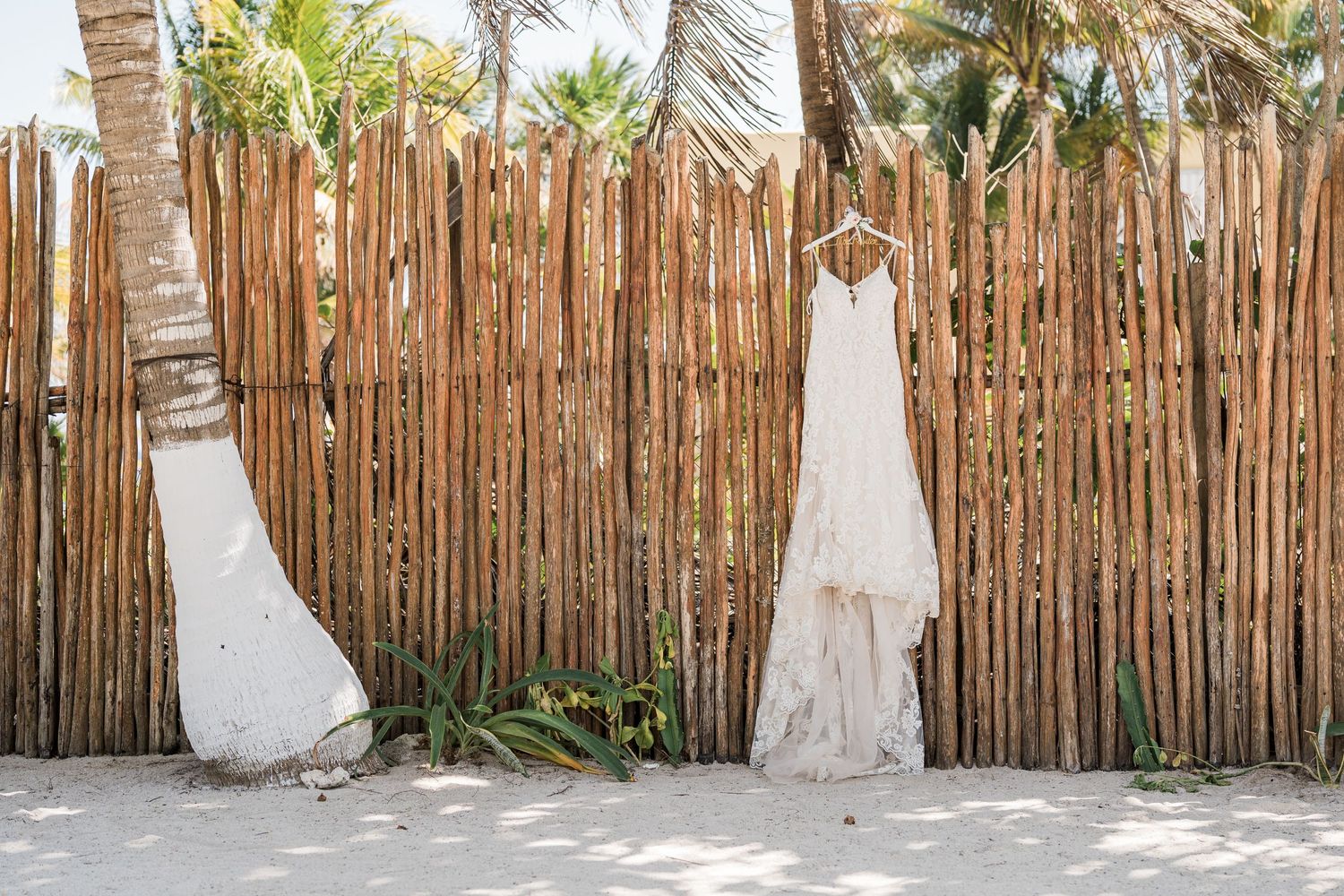 blue venado wedding - dress picture