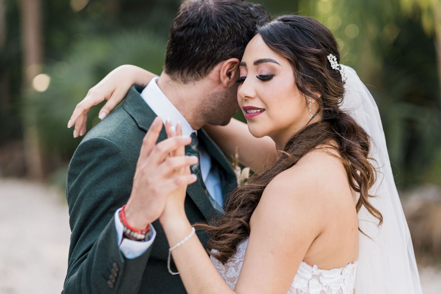 vesica tulum wedding couple photoshoot