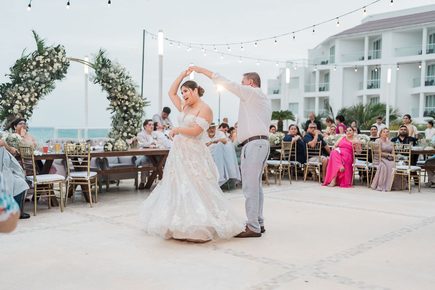 wedding at Playacar palace