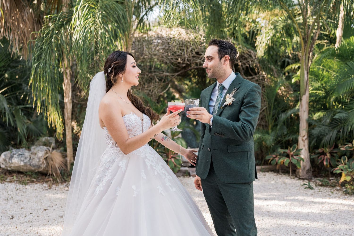 vesica tulum wedding cocktail