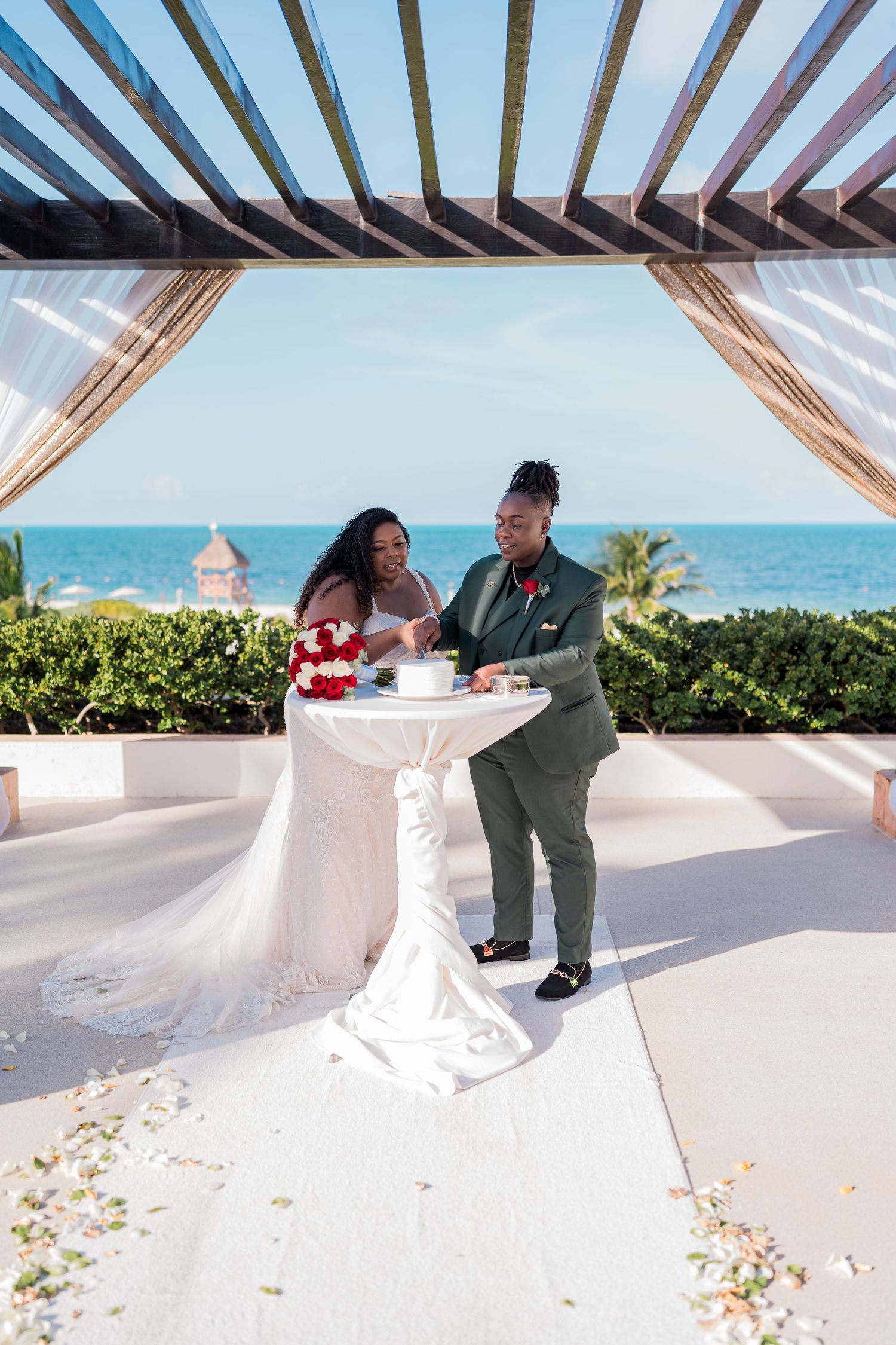 SECRETS PLAYA MUJERES WEDDING
