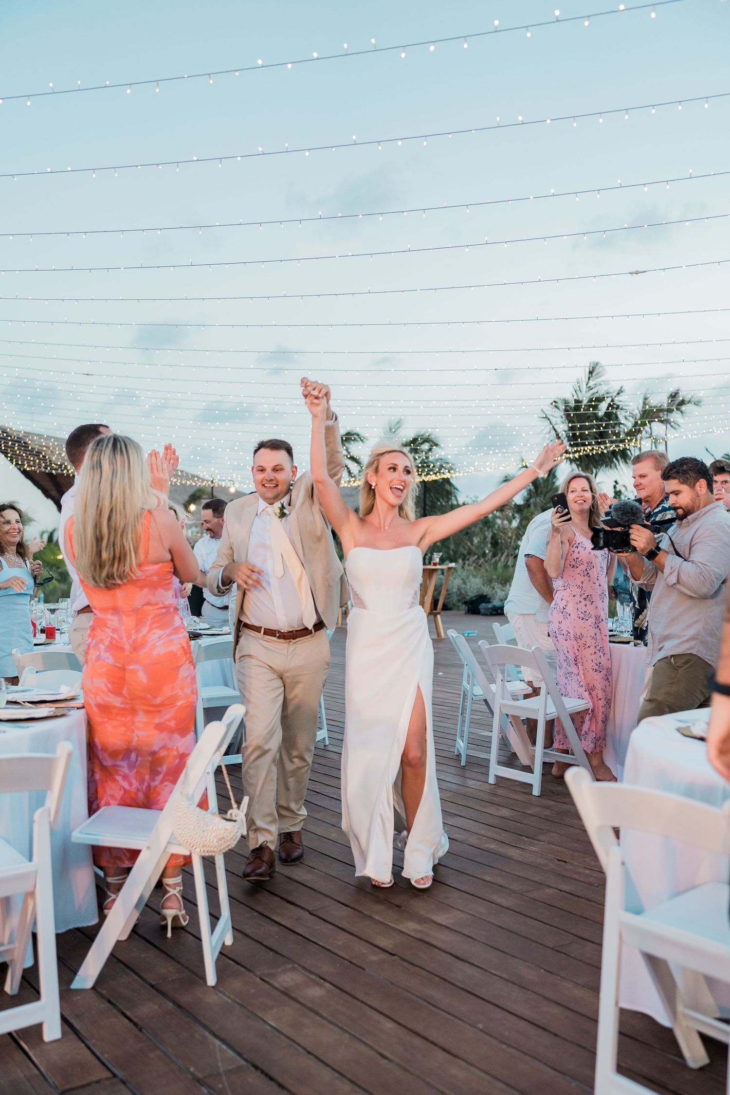 wedding at secrets Playa Blanca