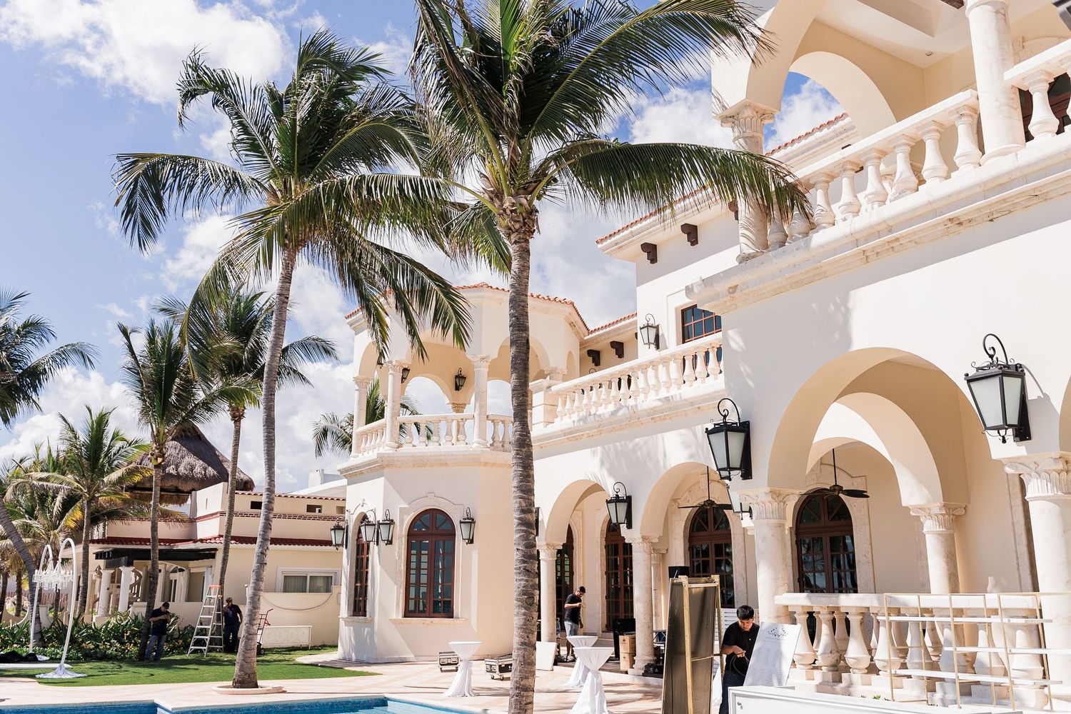 wedding at villa la joya