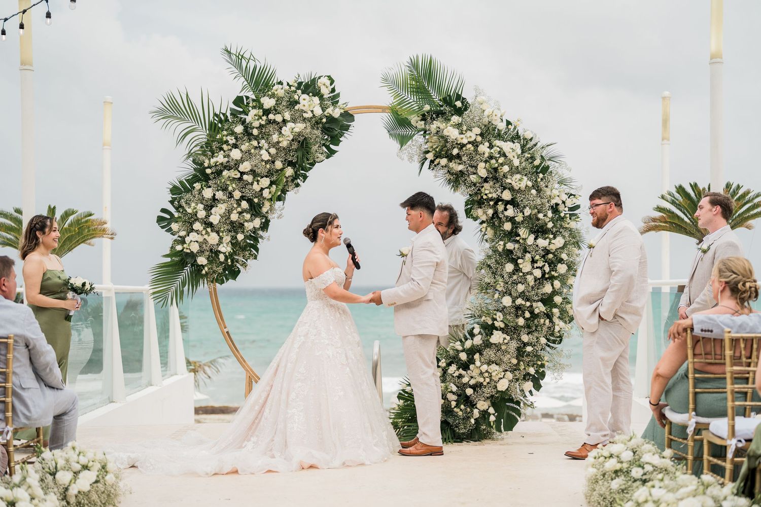wedding at Playacar palace
