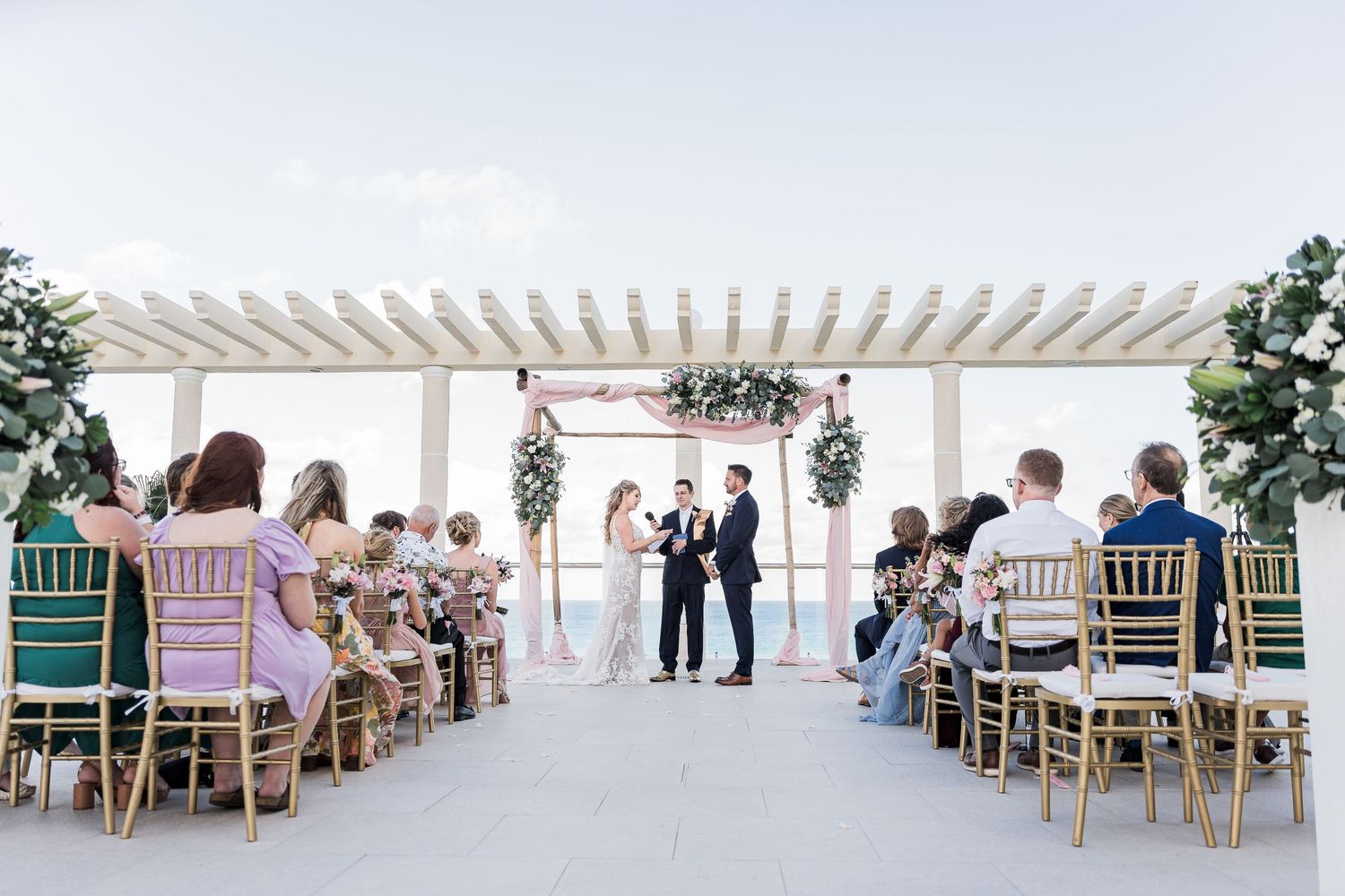 Sandos Cancun wedding
