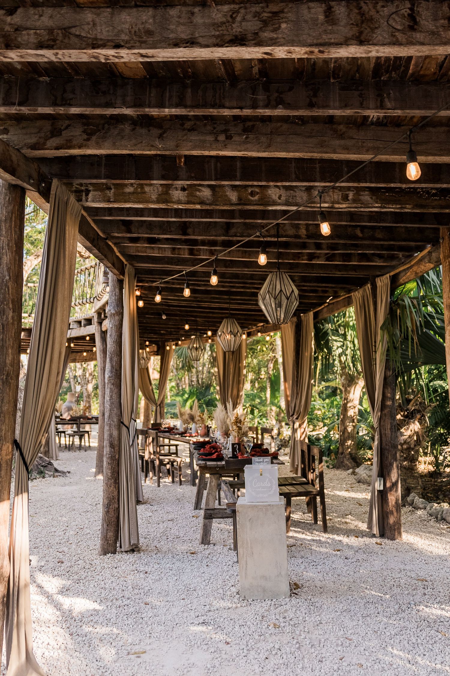 vesica tulum wedding reception