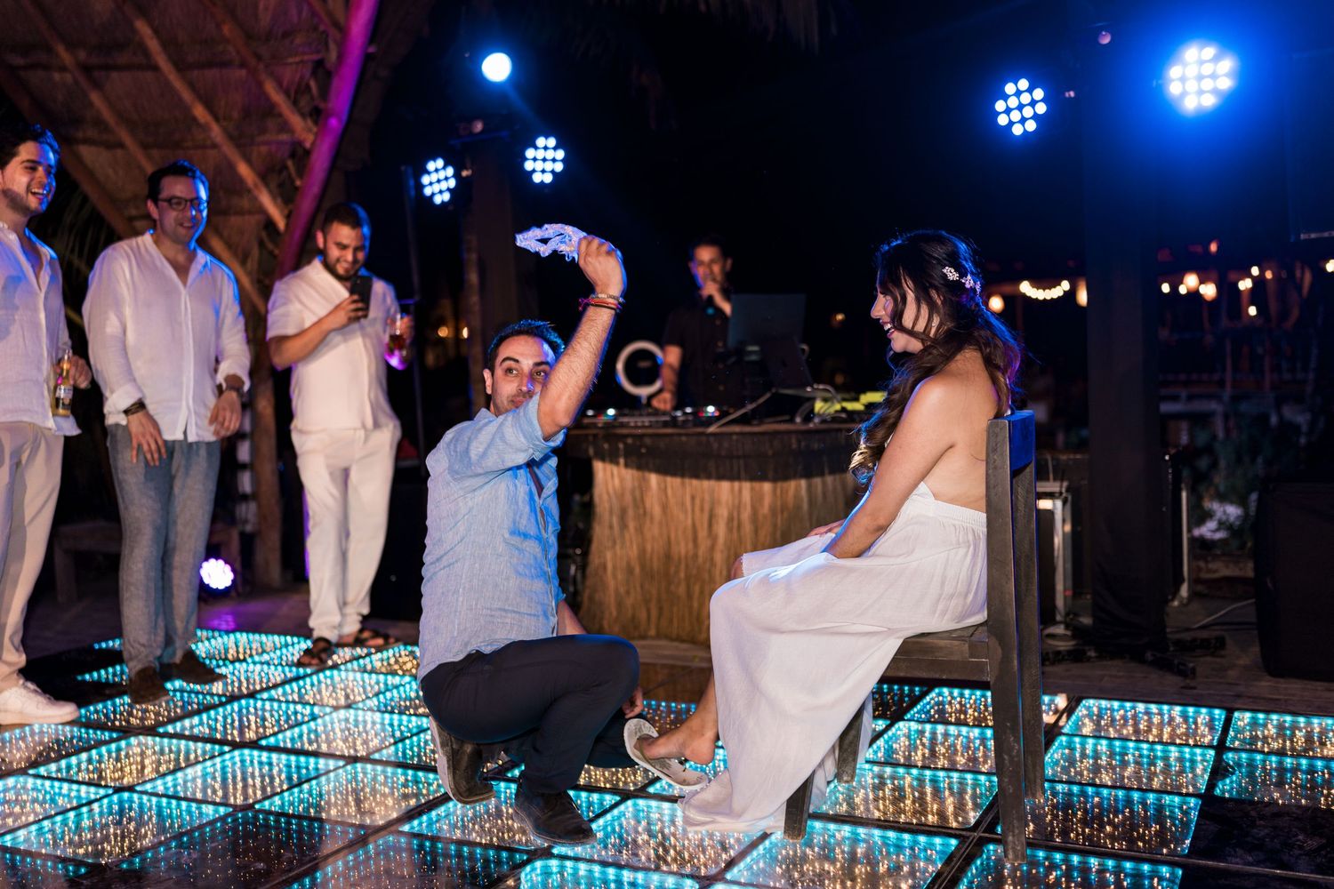 vesica tulum wedding reception